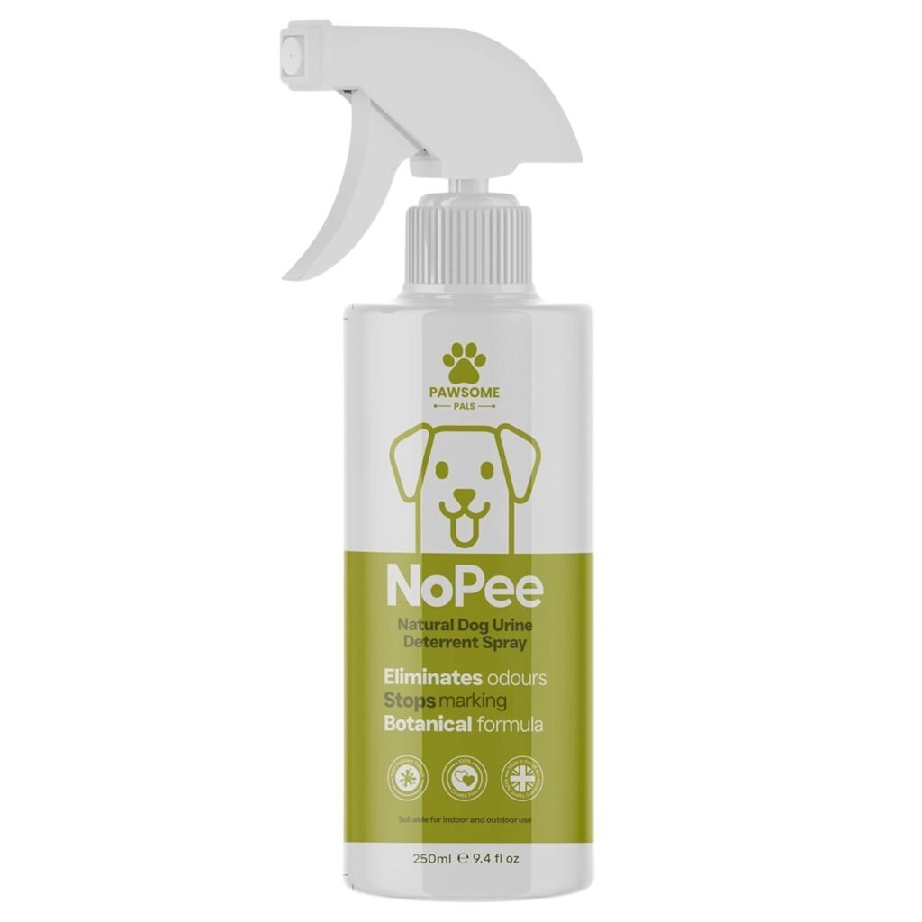 Dog Urine Deterrent Spray (250ml) - Natural Dog Pee Repellent